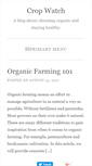 Mobile Screenshot of cropwatch.org